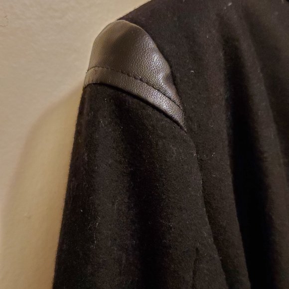 Bebe Black Coat Size Medium - Picture 4 of 14